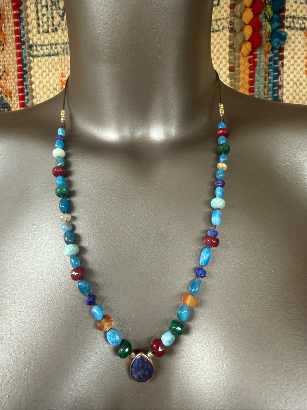 Sundance ”Beach Bonfire” sliding knot necklace. New with tags.